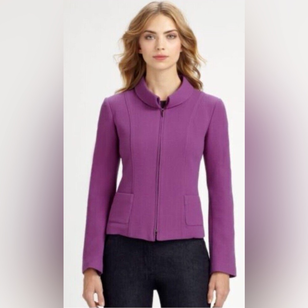 ARMANI Collezioni Purple 100% Wool
